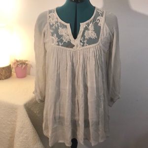 Darling crepe top World Market